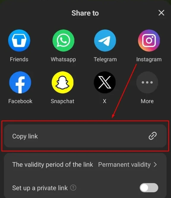 download files from Terabox