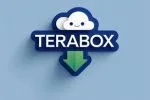 “TeraBox downloader logo with cloud and green arrow icon”